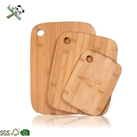 China wholesale high-quality bamboo kitchen chopping cutting board set