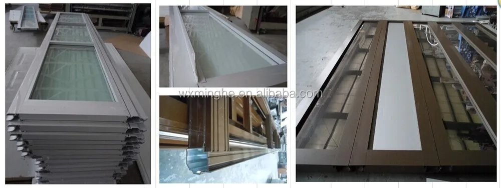 Aluminium-garagentor / Sektionaltor Aus Aluminium-glas / Aluminium