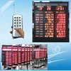 cheap discount 20% wireless RF remote controller programmable scrolling text indoor currency bank exchange rate led display