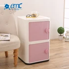 65L two layers kids toy plastic storage cabinet