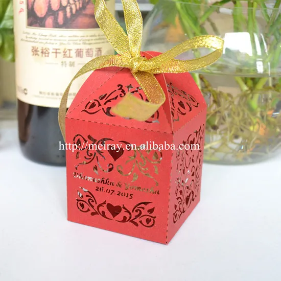 india diwali sweet box laser cut wedding box favors party