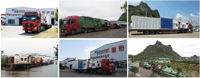 Delivery of Gypsum Powder Production Line