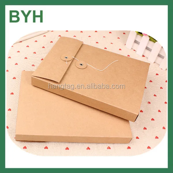 brown paper envelope ,kraft paper blank cards and envelopes