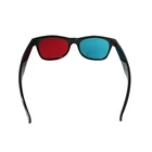 OEM Gift 3D Glasses Plastic Frame Red Cyan 3D Glasses Logo Printed Plastic Red Blue Glasses