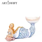 Well-designed Home Decoration Gift and Craft Mermaid Statue Figure Resin Cartoon