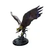 small bronze eagle sculpture for sale