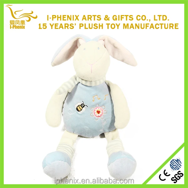 soft baby toys lovely long ears plush rabbit stufed custom plush