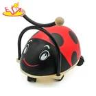 2018 Top sale funny wooden ride on animal toys for children W16A007