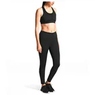 2019 fitness and yoga wear set sports bra and legging set for women