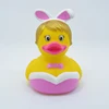 Hot sale Promotional Cute Plastic Easter Bunny Rubber Bath Duck
