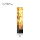 Luxury Design Patent Stand Light Marble Floor Lamp for Living room and Lobby
