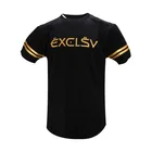 100 cotton white t shirt oem split hem blank hip hop men's longline custom printed t-shirt men t shirts short sleeve
