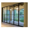 Modern Grill Iron gate windows design elegant decorative iron window steel metal glass doors