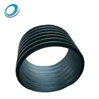 black plastic corrugated large diameter 8 inch drain pipe for agricultural irrigation