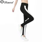 Wholesale New Design High Quality Black and White Fabric Slimming Pants Yoga GYM Leggings for Women