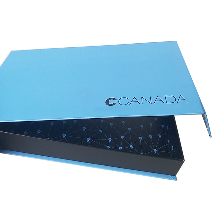 customized made matt hair extension magnetic paper gift box for
