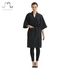 Beauty Sleep Wear Night Polyester Cotton Satin Gown Hotel Salon Premium Spa Robe Femme Wholesale Kimono Womens