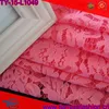 hot sale fashionable floral scalloped french cord lace fabric for dress