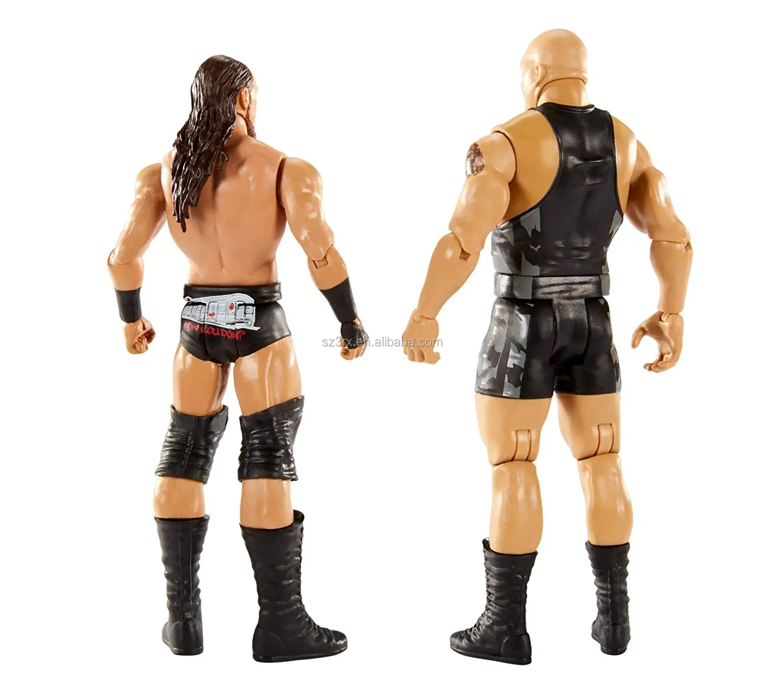 custom strong man movable wrestling action figure