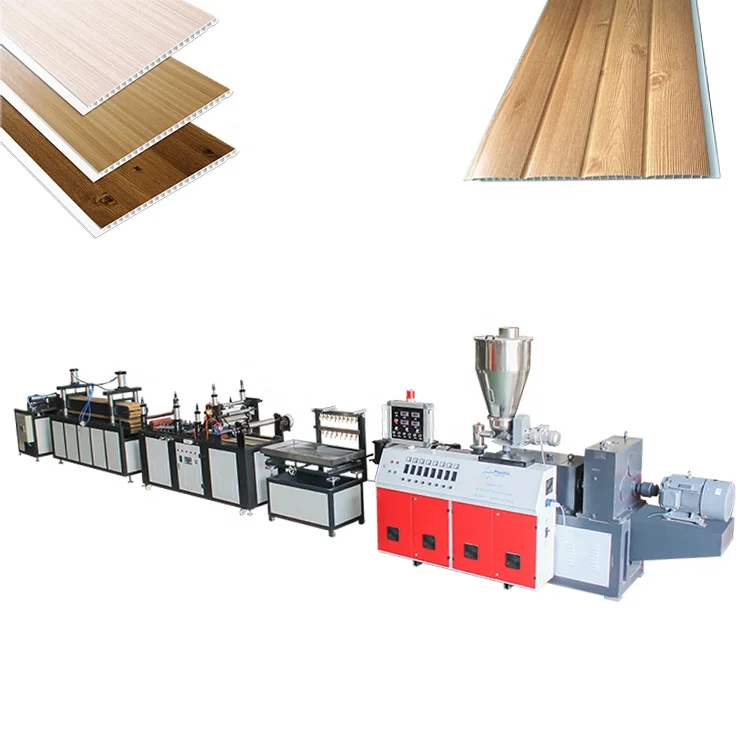 Manufacturing Pvc Plastic Wall Board Ceiling Panel Profile Machine