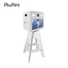Touch screen kiosk tablet design insta printer photo booth machine weddings
