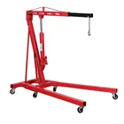 2 Ton Folding hydraulic Engine Hoist Shop crane lift