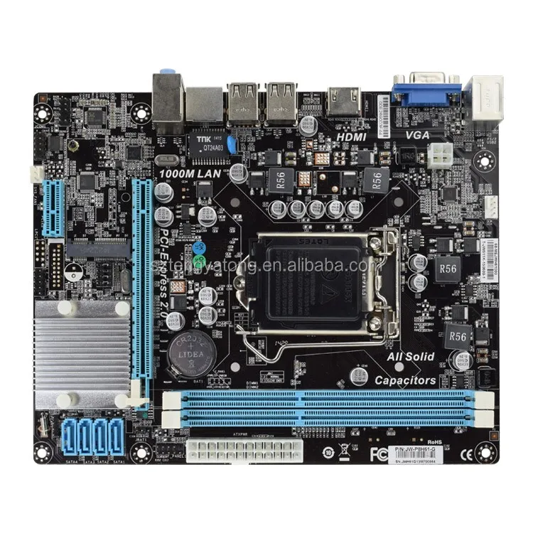 The Motherboard Connections Are Printed Onto This Which Then Link The Components Gigabyte Motherboard Lga 1155
