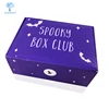 Custom violet halloween clothes hanger candy produce box