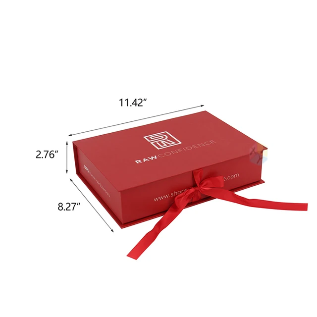 book gift ribbon custom hair extension boxes