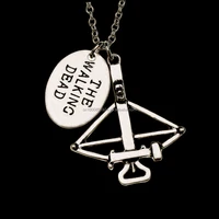The Walking Dead Necklace Crossbow Punk