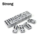 Plastic Dominoes Custom Printed Plastic Children Game Dominoes