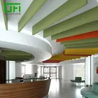 Eco-friendly Various Shapes Polyester Acoustic Panels Acoustic Felt Panels PET Acoustic Ceiling System