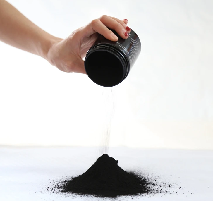 Home Private Logo Label Activated Charcoal Powder Toothpaste Kits Teeth Whitening