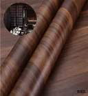 Wood color decorative furniture film 3D effect pvc film for interior door