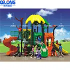 New Arrival outdoor sliding gate toddlers wooden playground children outdoor amusement park equipment