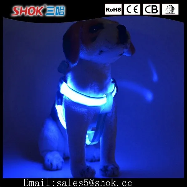 Glow In The Dark Safety Vest&led Dog Harness&harnesses For Dog Buy