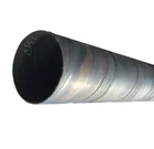 Pipeline Supplier Low Carbon Welded Steel water well pipe/SSAW Spiral Pipe