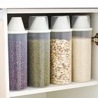 Kitchen Plastic Sealed Storage Food Box Food Container Set Household Grains Storage Box
