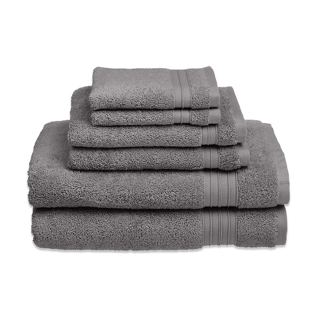 high quality cotton square gift towel / cake towel/gift towel