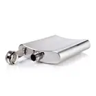 304 18/8 Steel Stainless Hip Flask Silver Liquor for Men Drinking of Alcohol Whiskey Gift