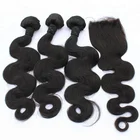 High Quality Virgin Unprocessed Brazilian Body Wave Cuticle Aligned Hair