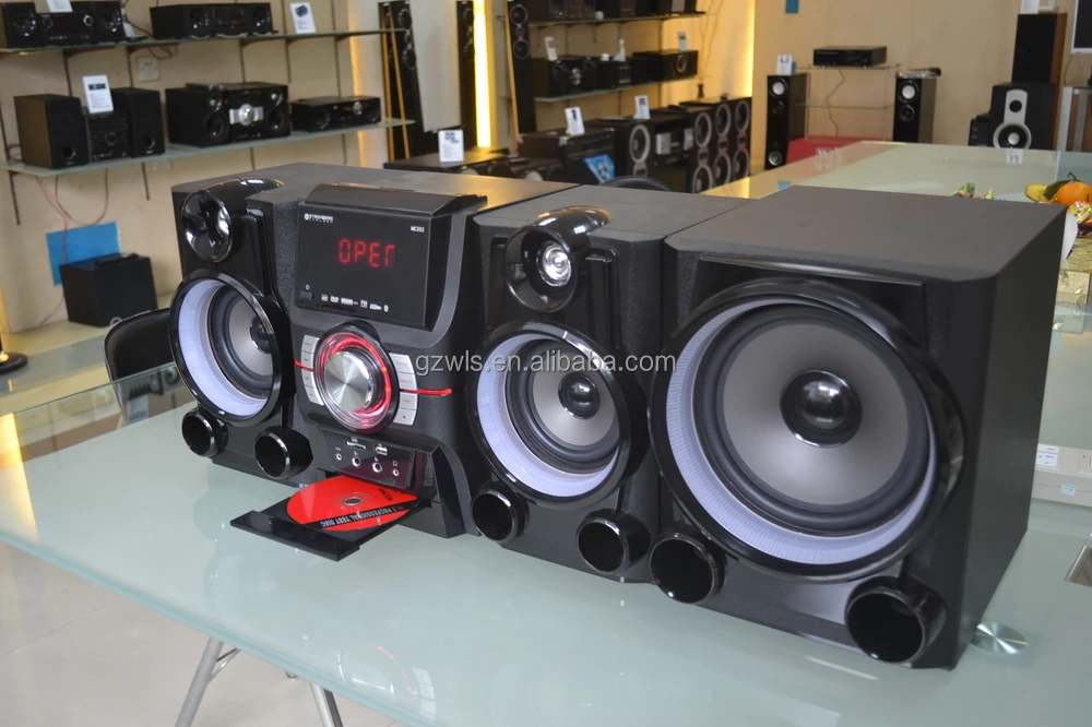 Wls 2.1 Channel Powerful Hifi Shelf Stereo System With Cd Player Mh