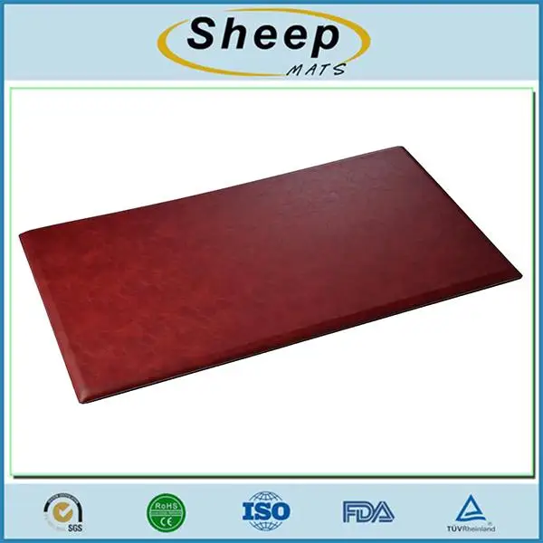Washable comfort foot anti fatigue pu foam massage kitchen mat