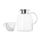 Wholesale 1.1L Drinking Glass Water Pitcher Milk Jug Water Jug