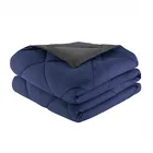 Wholesale Home Hotel Bedding Inner Microfiber Goose Feather Down Duvet Polyester Comforter