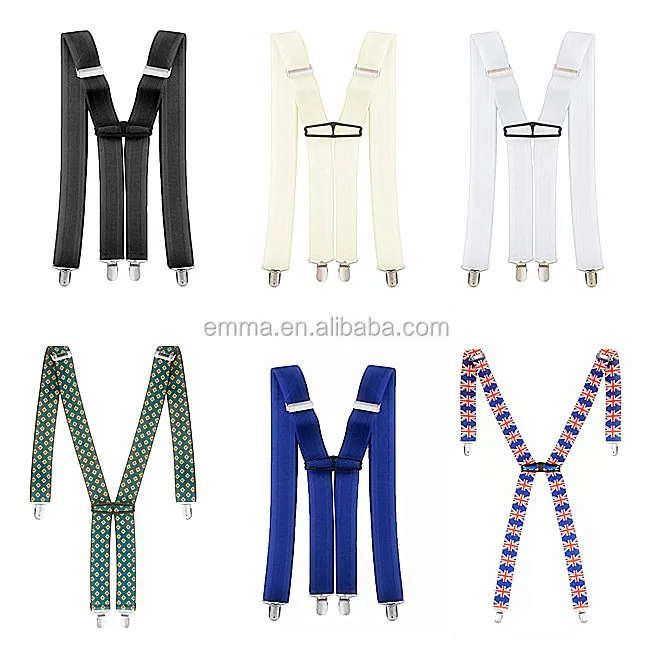 suspender trousers,trousers mens braces wide navy button hole suspender elastic trousers