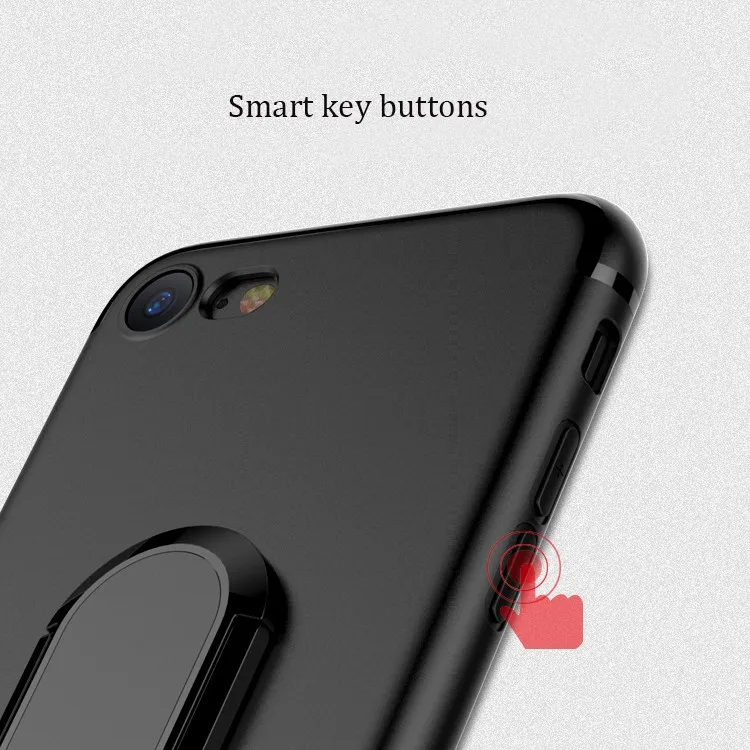 iPhone 7 case ring holder button