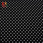 Swiss White Single Jersey Fabric Rayon Spandex Black White Single Jersey Polka Swiss Dot Fabric Printed Dress