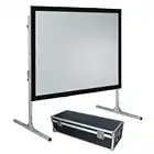 350'' Rear Portable Fast Fold Projection Screen indoor folding projection screen
