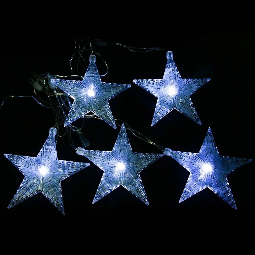 Factory Price Led Christmas Star String Lights Programmable Led Christmas Lights Holiday Time ...